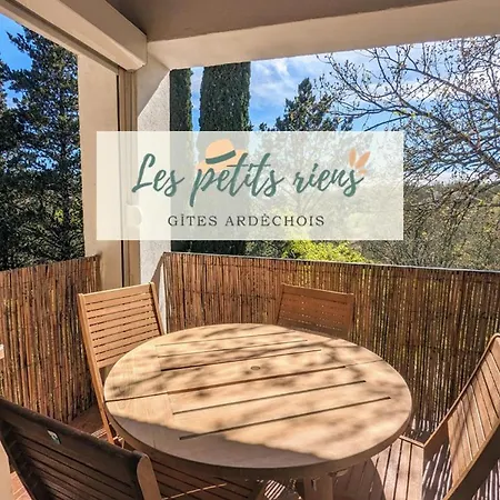 Le Petit Rien Du - Village Classe Et A Pied Ferienhaus Balazuc